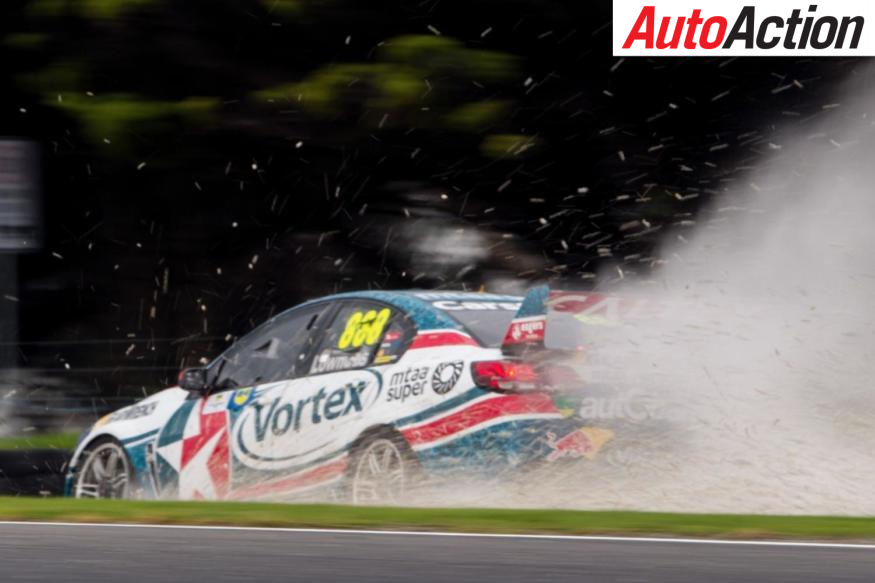 Craig Lowndes crashes out of Friday Practice at Phillip Island - Photo: Dirk Klynsmith