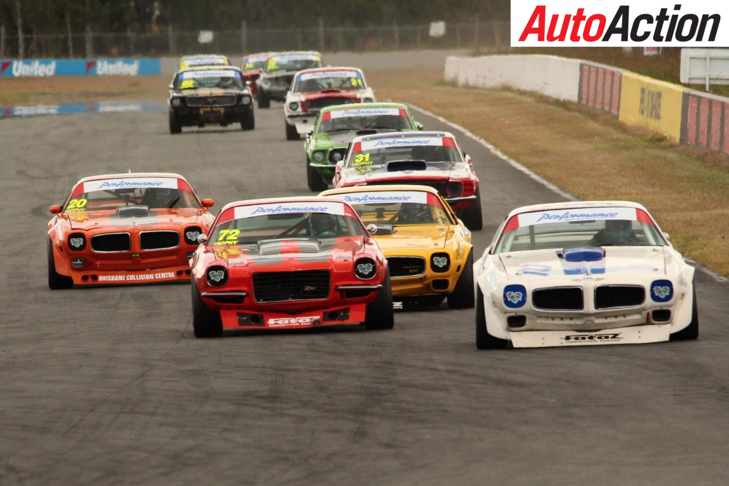 Australian Trans-Am series at Queensland Raceway - Photo: Dewi Jones