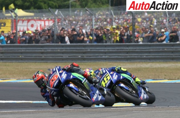 Viñales and Rossi battling for the lead - Photo: LAT