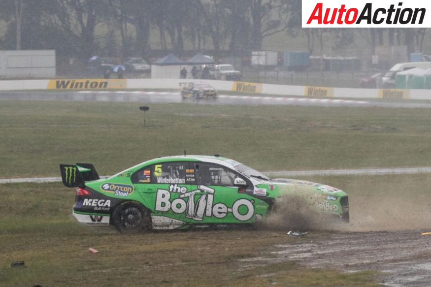 Mark Winterbottom one of many who struggled in the wet - Photo: Rhys Vandersyde