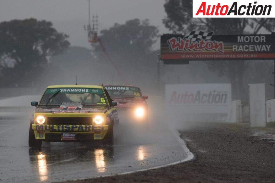 Ryan Hansford fastest in the wet during Touring Cars Masters - Photo: Rhys Vandersyde 
