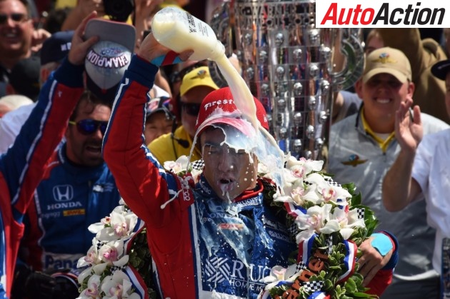 Takuma Sato became the first Japanese driver to win the Indy 500 - Photo: LAT