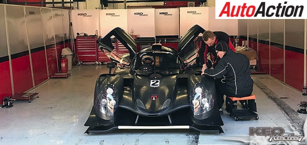 Keo Racing testing their new LMP3 car - Photo: Supplied