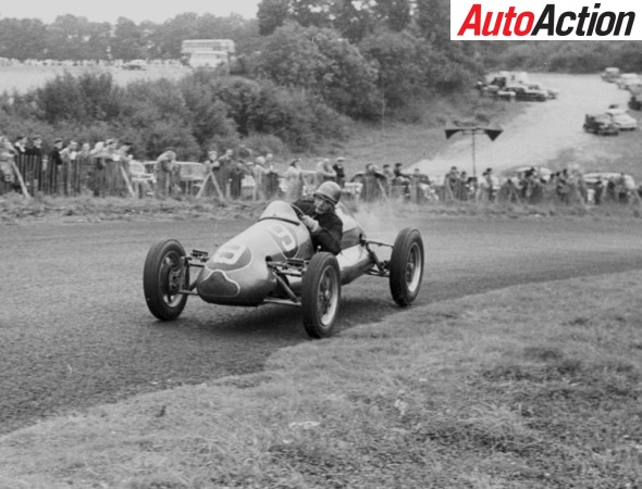 Bernie Ecclestone competing in a club level race meeting in 1951 - Photo: LAT