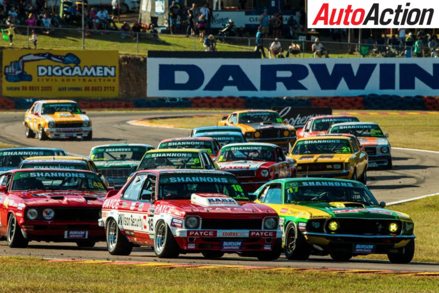 Steve Johnson and John Bowe shared the honours in the Touring Car Masters Races - Photo: Dirk Klynsmith