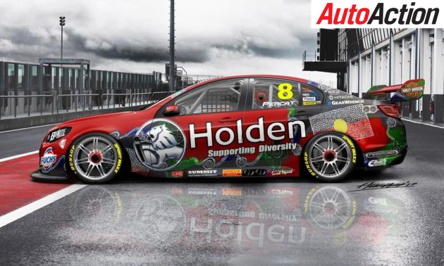 Nick Percat's Holden Indigenous Supporting Diversity Livery
