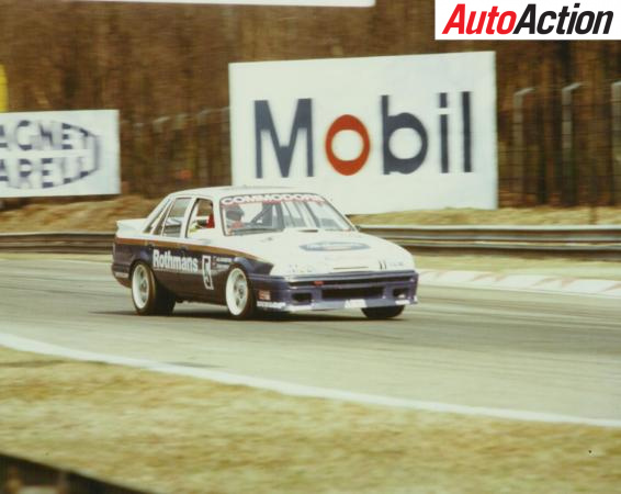 Moffat racing a Holden Commodore at Monza WTCC 87