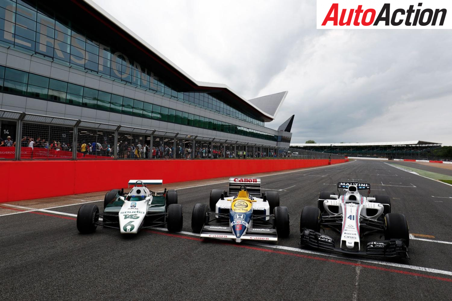 Williams 40 Anniversary Event at Silverstone - Photo: LAT