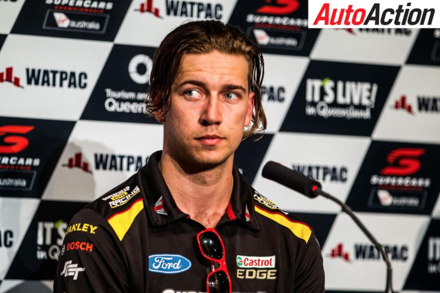 Chaz Mostert in the press conference in Townsville - Photo: Dirk Klynsmith