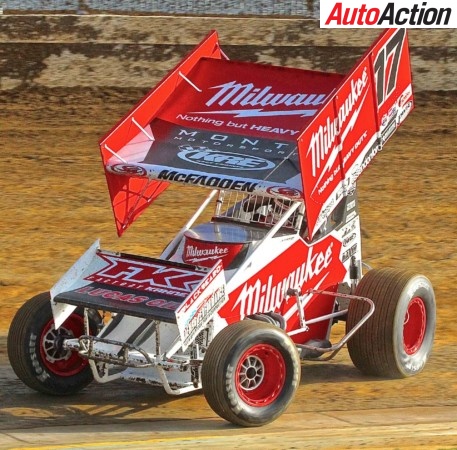 James McFadden during the previous World Series Sprintcars - Photo: Geoff Rounds
