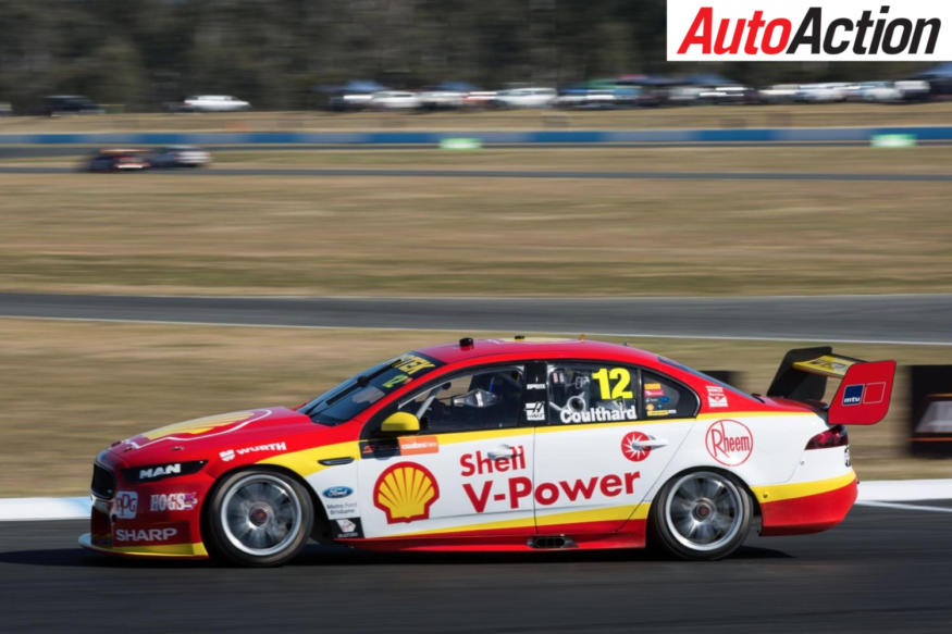 Fabian Coulthard ended practice second fastest - Photo: Rhys Vandersyde