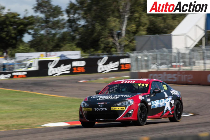 Cameron Hill dominated the opening Toyota 86 Series race - Photo: Rhys Vandersyde