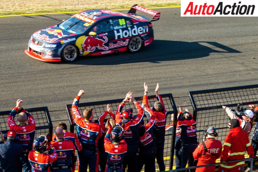 Jamie Whincup claimed his 106th win at Sydney Motorsport Park - Photo: Dirk Klynsmith