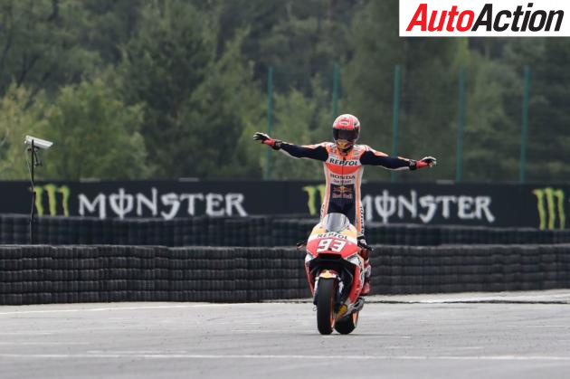 Marc Marquez won a dramatic MotoGP race at Brno - Photo: LAT