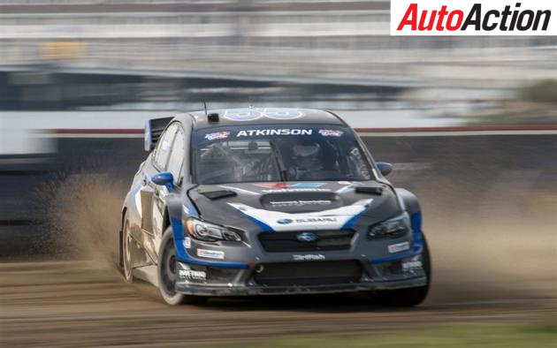 Strong showing for Chris Atkinson at the Global Rallycross in Atlantic City 