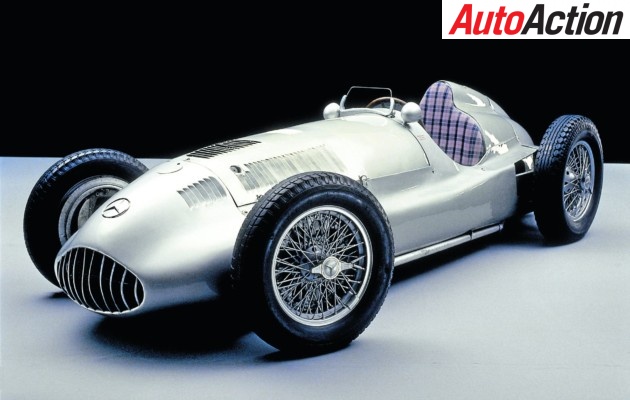 Mercedes’ W165 Grand Prix winning car from 1939