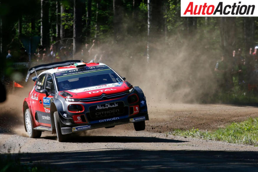 Citroen's 2017 WRC car at Finland - Photo: LAT