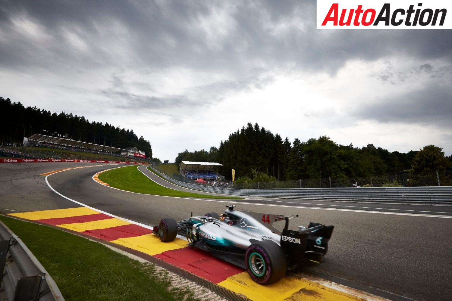 Lewis Hamilton topped practice for the Belgian Grand Prix - Photo: LAT