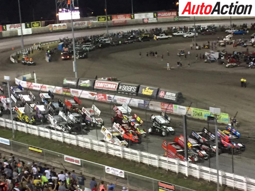David Gravel perfect in night two of the Knoxville Nationals - Photo: Knoxville Raceway