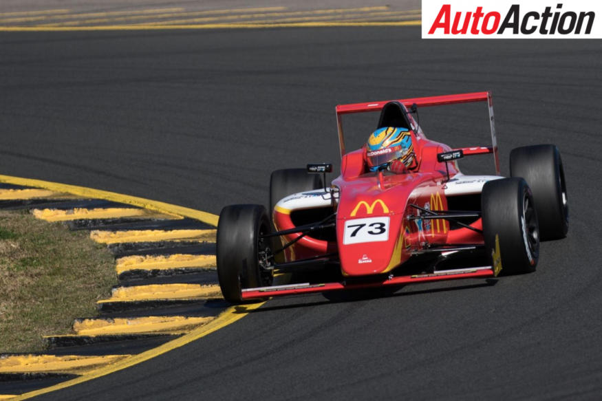 Cameron Shields claimed the Formula 4 pole position in Sydney - Photo: Rhys Vandersyde