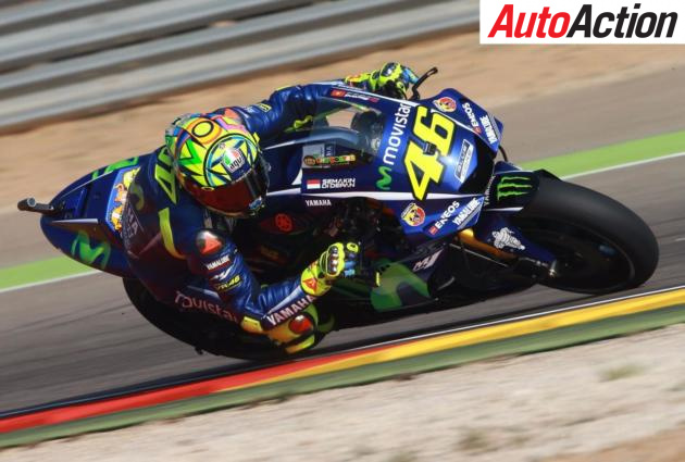 Front row start for Valentino Rossi at Aragon MotoGP race - Photo: LAT