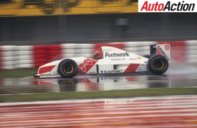 Porsche was last involved in F1 with Footwork in 1991 - Photo: LAT 