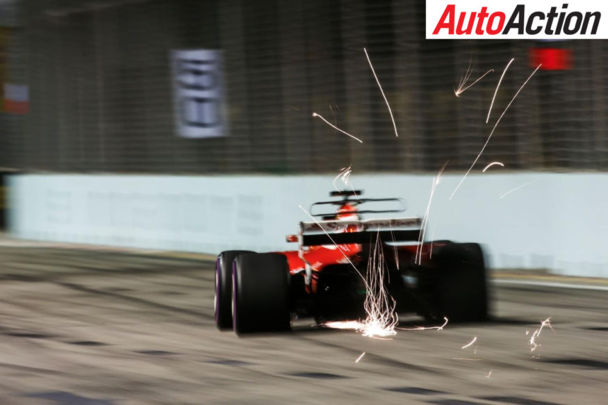 Sebastian Vettel has claimed pole position for the Singapore Grand Prix - Photo: LAT