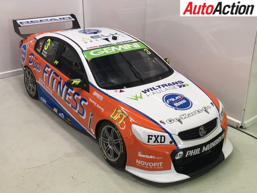 Retro inspired livery for Aaren Russell and Taz Douglas - Photo: Supplied