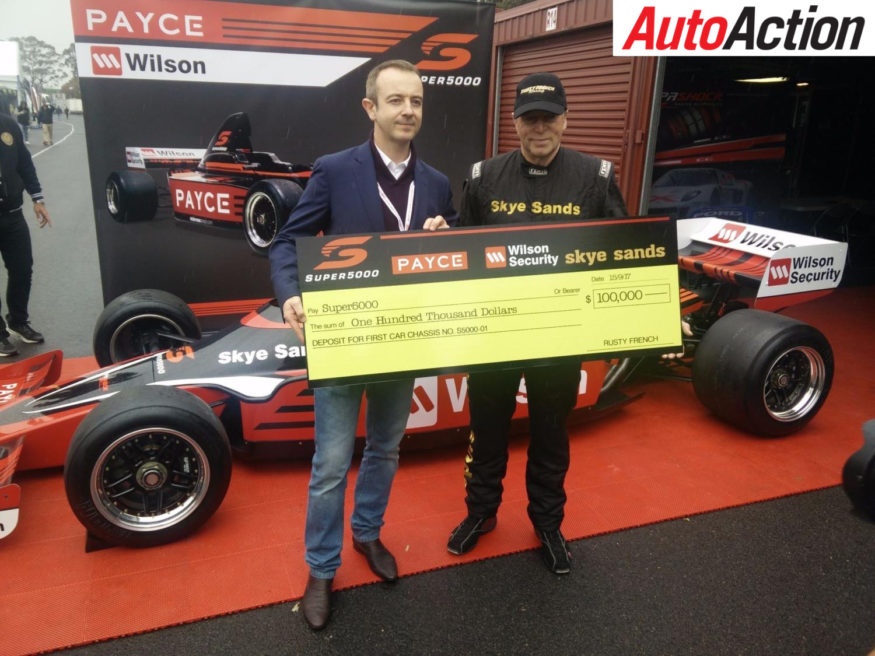 Rusty French has become the first man to buy a new Super5000 race car