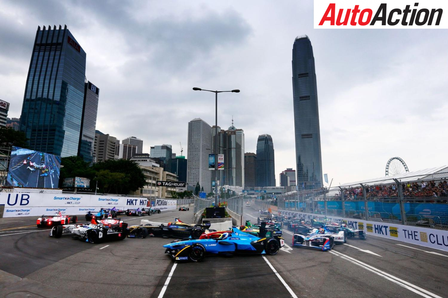 The 2017/18 Formula E Championship will again kick off in Hong Kong - Photo: LAT