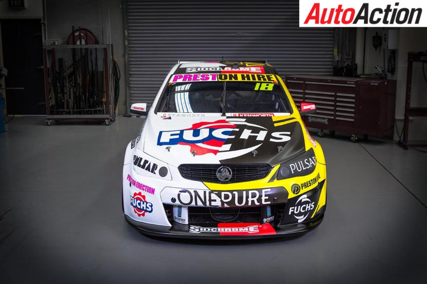 50/50 livery for the Team 18 Holden Commodore - Photo: Supplied