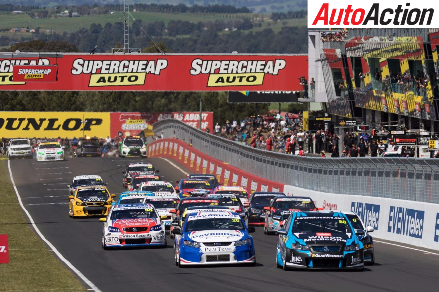 Just 15 cars have entered this years Super2 series Bathurst race - Photo: Rhys Vandersyde