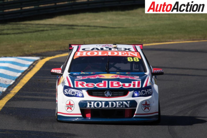 Race favourites Jamie Whincup and Paul Dumbrell will start fourth - Photo: Rhys Vandersyde