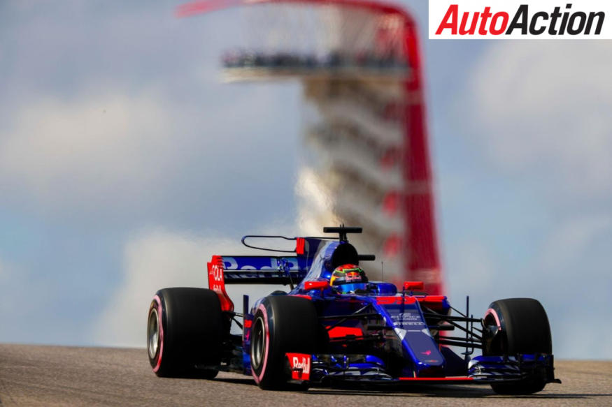 Brendon Hartley on debut with Toro Roso in the US - Photo: LAT