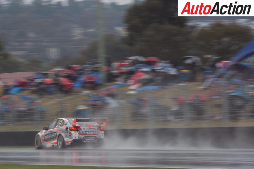 Brad Jones Racing Commodore in the wet at Bathurst - Photo: Rhys Vandersyde