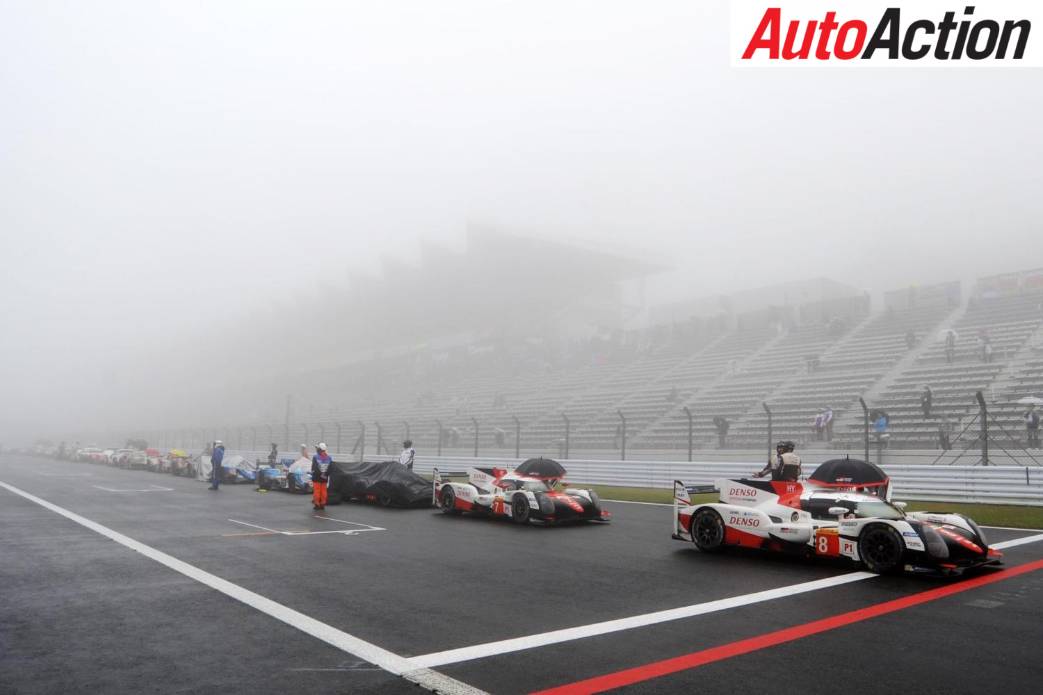Toyota win interrupted WEC race at Fuji, Japan - Photo: LAT