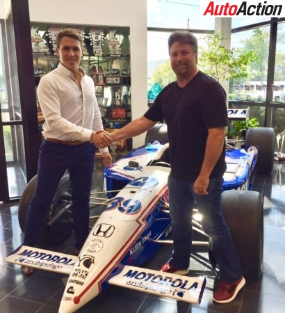 Ryan Walkinshaw with Michael Andretti (Andretti Autosports) - Photo: Supplied