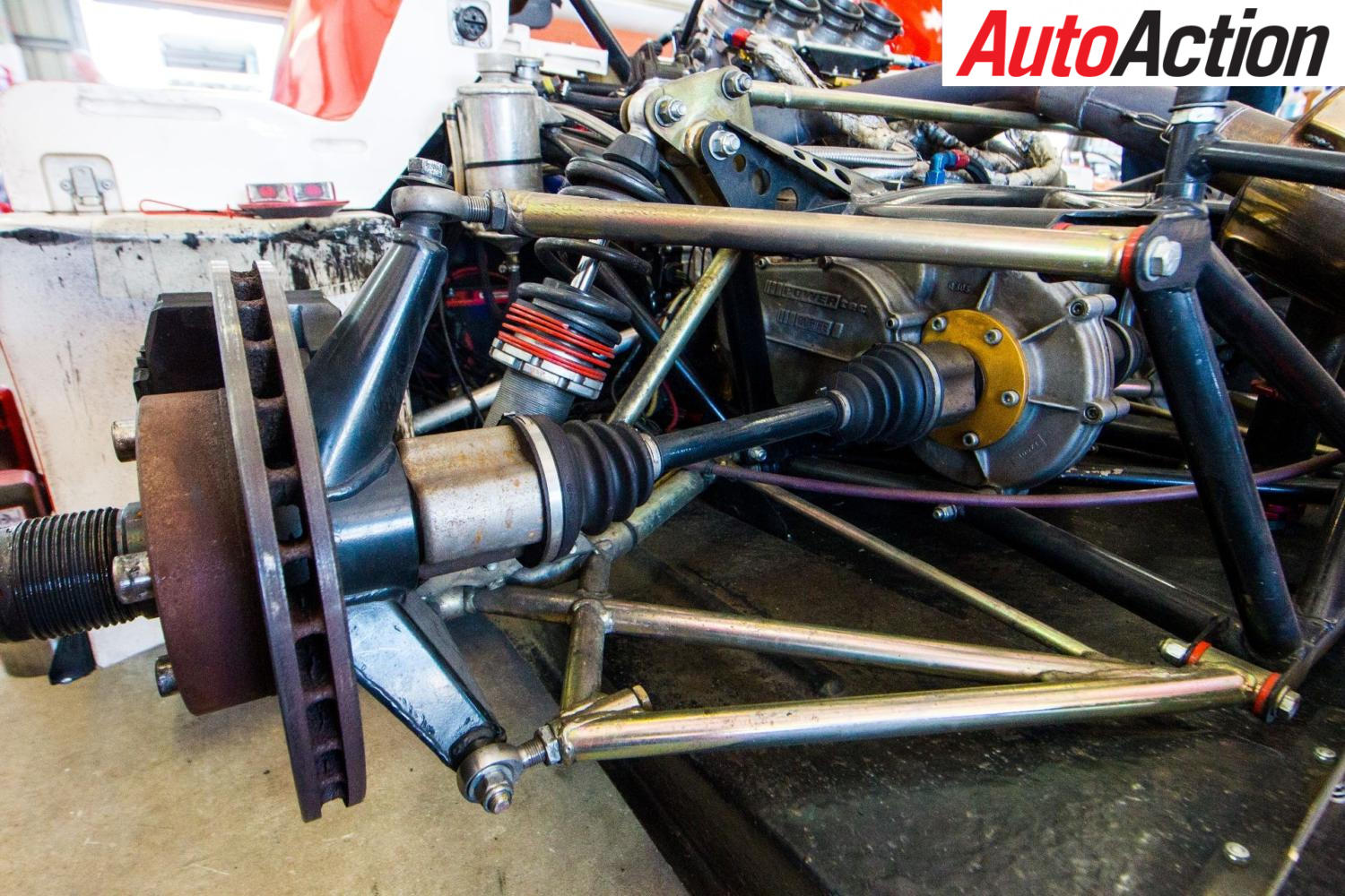 The Radical's suspension package Auto Action