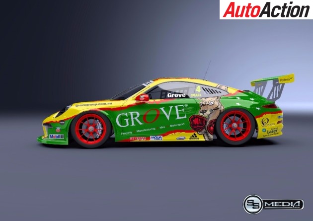 The Groves will run a special boxing Kangaroo livery for the 2018 Bathurst 12 Hour - Photo: Supplied