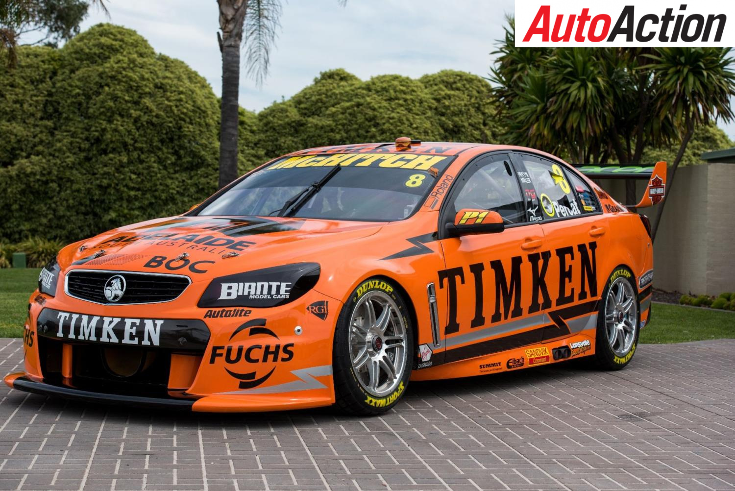 Timken backing for Nick Percat's BJR Commodore in Newcastle - Photo: Supplied