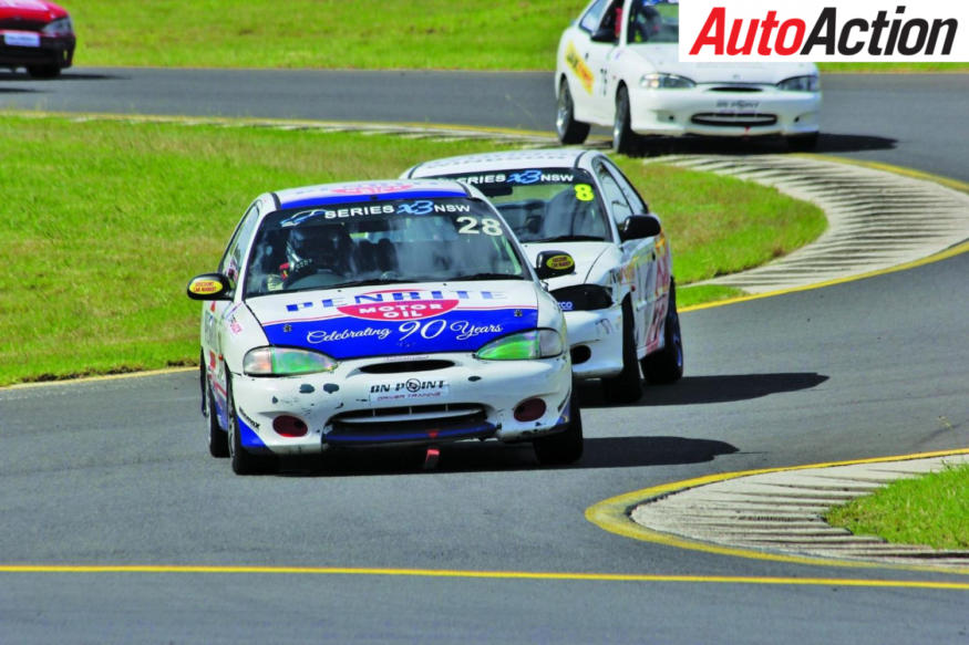 Hyundai Excel's at Sydney Motorsport Park