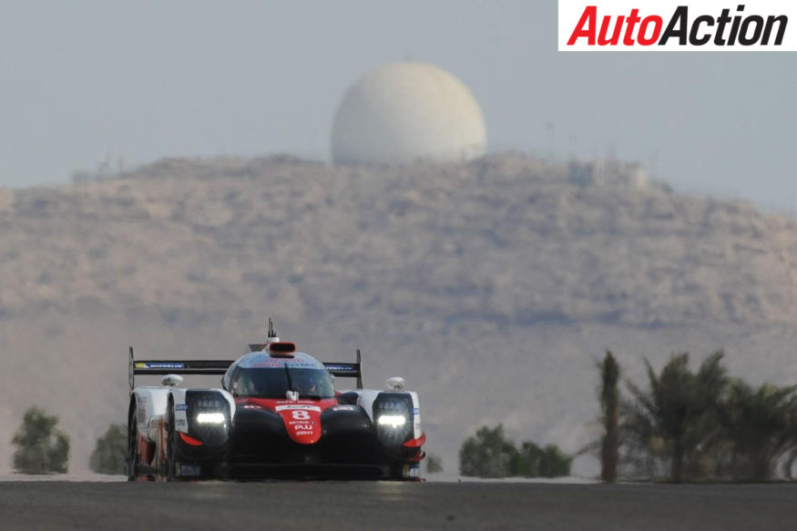 Toyota Gazoo Racing's TS050-Hybrid on track in Bahrain - Photo: LAT