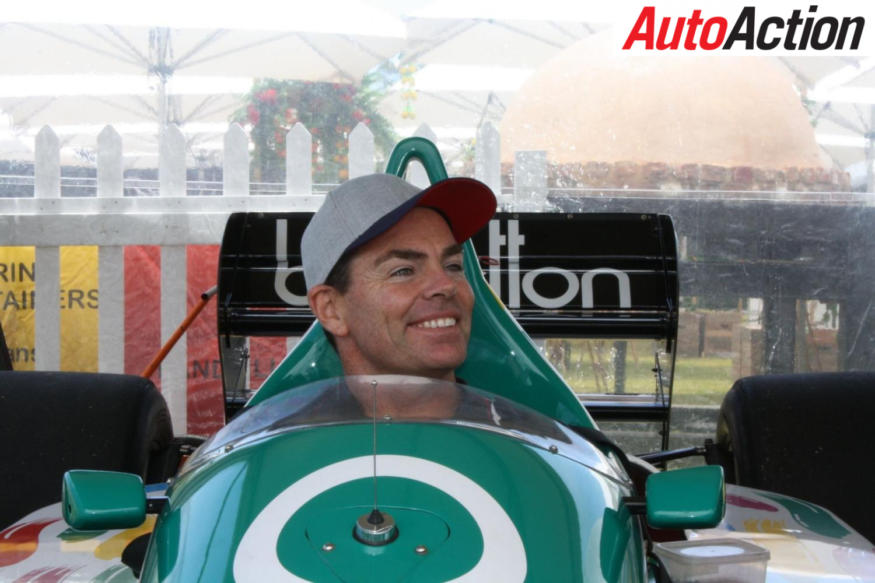 Craig Lowndes returned to the wheel of a Formula 1 - Photo: Supplied