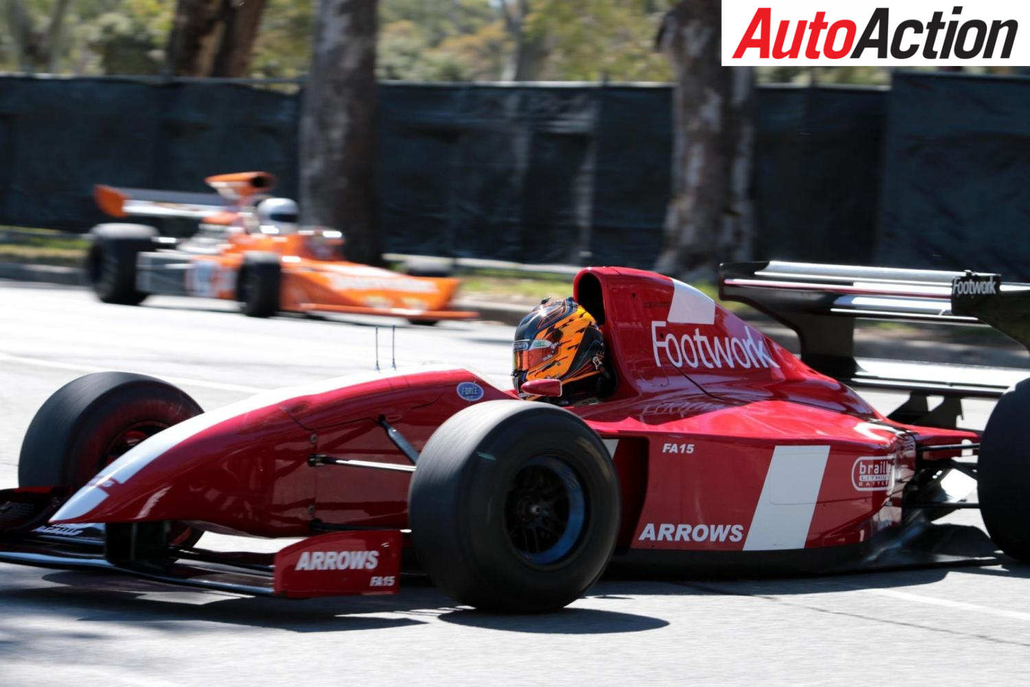 Tim Slade set a new lap record during the Adelaide Motorsport Festival today - Photo: Supplied
