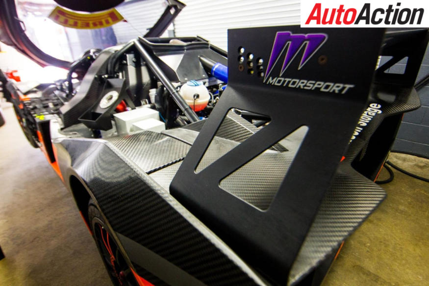 The Aero package on the KTM X-Bow GT4