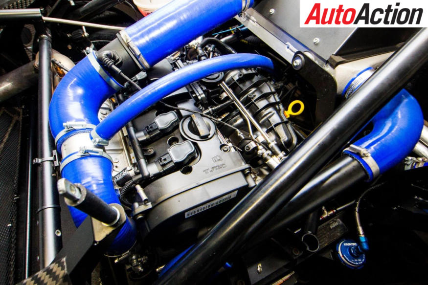 The KTM X-Bow GT4 runs an Audi engine