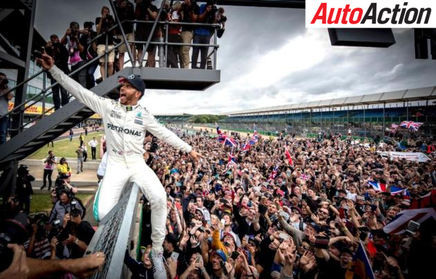 Lewis Hamilton is on top of the world