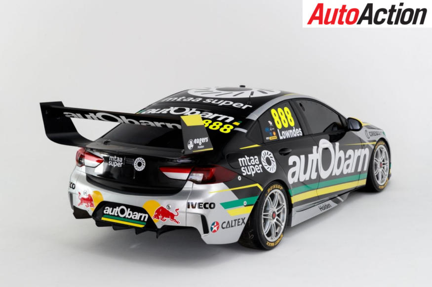 Craig Lowndes's new Autobarn backed car - Photo: Supplied