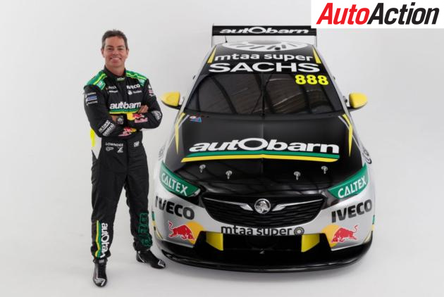  Craig Lowndes has revealed his new Autobarn Lowndes Racing Commodore - Photo: Supplied