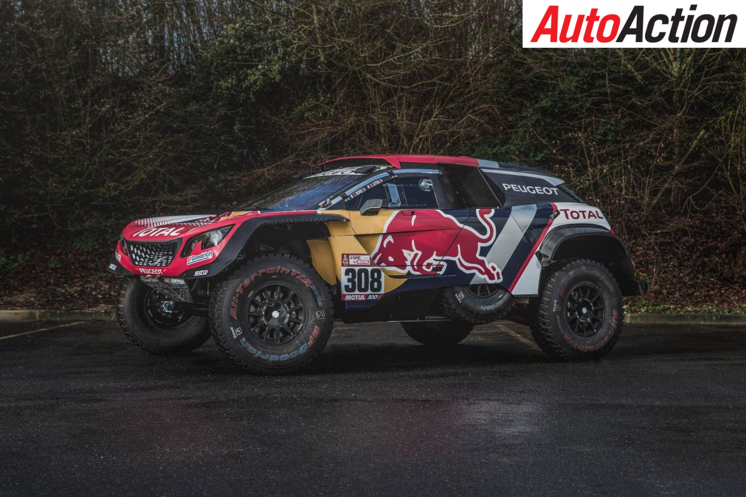 Peugeot's 3008DKR Maxi for Dakar 2018 Photo Supplied Auto Action